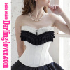 White New Design Lace Corset