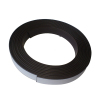 Rubber magnet with adhesive