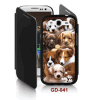 Dogs picture Samsung Galaxy Grand DUOS(i9082) 3d case with cover,pc case rubber coated,with 3d picture