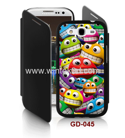 Smile faces picture Samsung Galaxy Grand DUOS(i9082) 3d case with cover