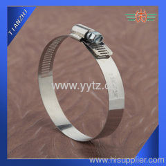 American type worm drive hose clamp