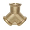 Brass forged 3 way adapter