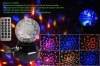 Rechargeable and portable mini LED crystal lighting with speaker