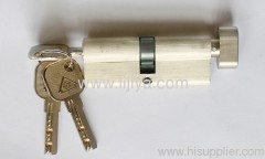 zinc and brass lock cylinder
