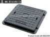 EN124 B125 C/O450*450mm Square Composite Manhole Cover with s.s.screw