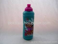 plastic child drinking water bottle
