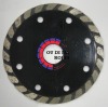 Broad Wide Tooth Turbo Diamond Blade. Turbo Saw Blade