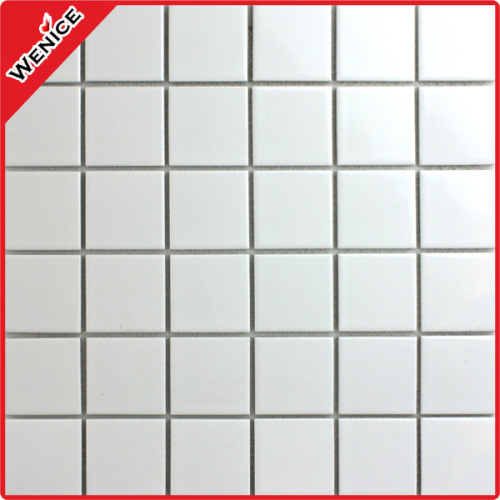White color wall mosaic 48x48