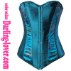 Sexy Blue Simple Exclusive Corset