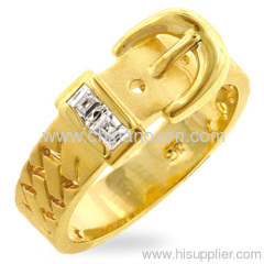 2013 Stylish gemstone jewellery belt ring