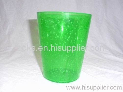green custom plastic water cups