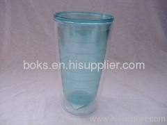 durable plastic double-wall cups