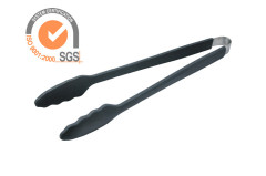 430 Food Tong with Nylon in black
