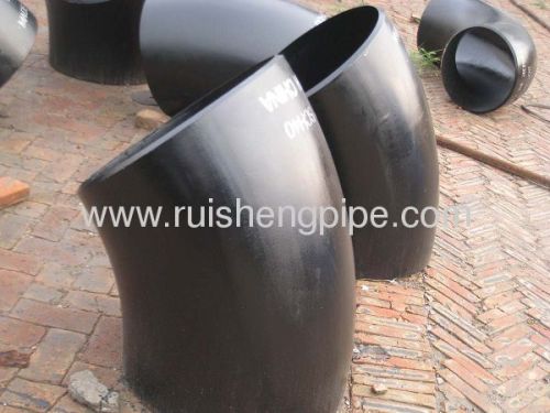 ASME B16.28 BW SR SMLS carbon steel 45°/90°/180° elbows Chinese manufacturer