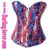 Fashion Print New Sexy Corset