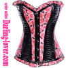 New Roses Flowers Corset