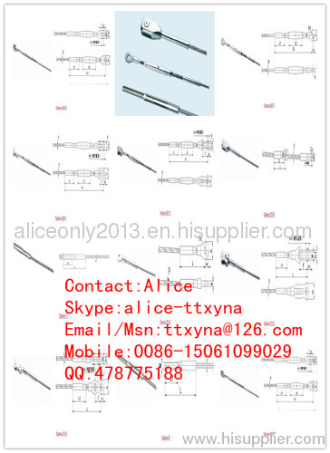stainless steel glass steel tension cable anchor