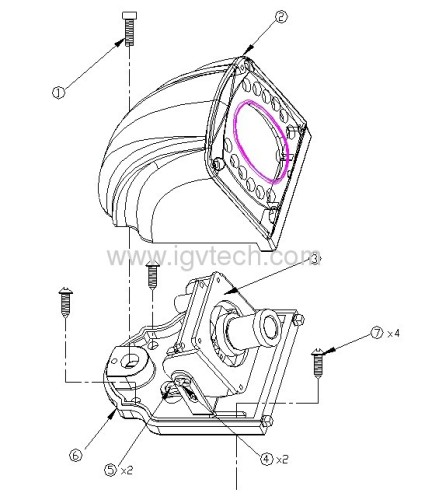 Bus Exterior Side-view Camera