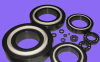 R20 Hybrid ceramic ball bearings 31.75X57.15X9.525mm