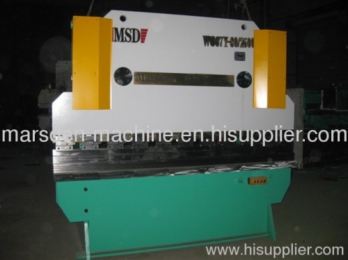 WC67Y-80T 2500 CNC hydraulic press brake