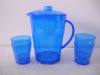 5packs blue plastic cold water sets