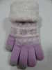 touch screen gloves lady snowflake