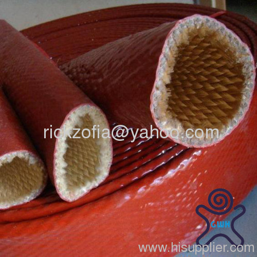 red silicone fire sleeve