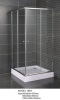 square sliding shower enclosure