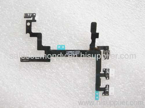 Power on/off Flex Cable For iphone 5