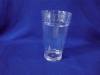 transparent plastic drinking cups