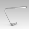 Captivating 6W LED Table Lamp. Grey and Black