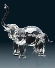 crystal anials, crystal elephant