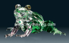 crystal animals, crystal frog