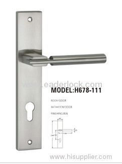Zinc alloy wood door handle