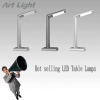 Metallic Silver Led 6W Office Decorative Lamp