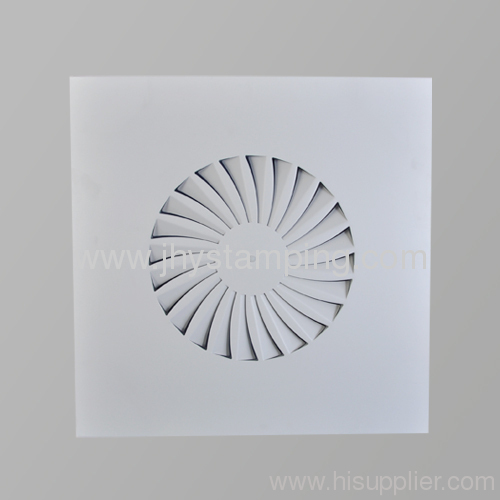 Square Ceiling diffuser made of Spcc
