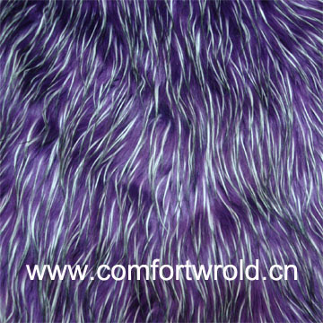 Printed Fake Fur Car Seat Cover