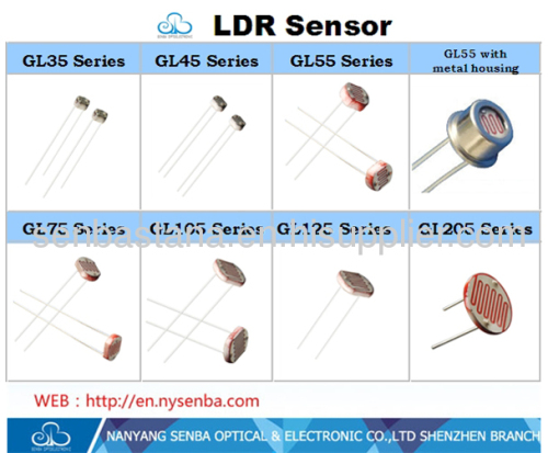 High Sensitivity LDR (photocell) for light control GL5528 GL5549