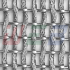 decorative wire mesh for curtain wall