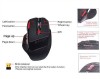 Wireless 8key mouse gaming for computer