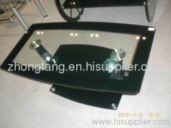 Tempered glass coffee table