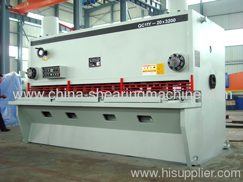 China guillotine shears for steel sheet