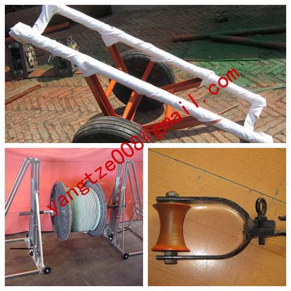 Cable Laying Cable drum trestles