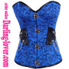 Sexy Blue Lace New Corset