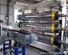 PE/PP/PVC Plastic Building Board extrusion Line