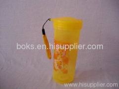 kids plastic water cup with lids