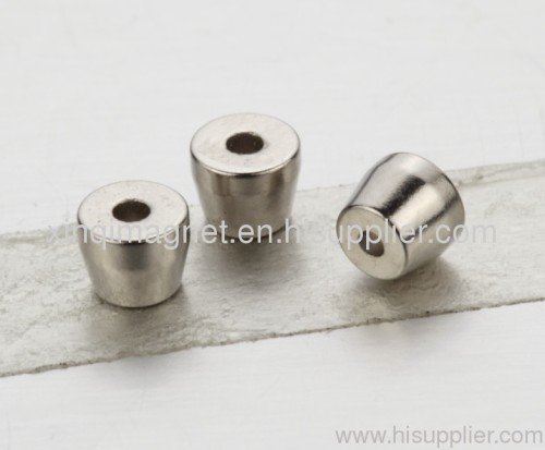 Specail Counter sunk hole neodymium magnet