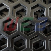 hexagonal hole ss perforated metal