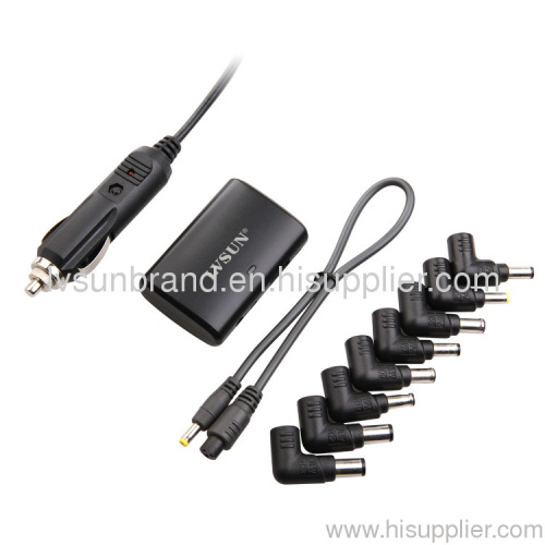 65W Mini Universal Laptop DC Adaptor in the car