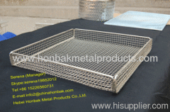 Stainless steel 304 Wire washing basket (factory)